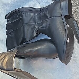 Brand New Black Torrid Boots 13w